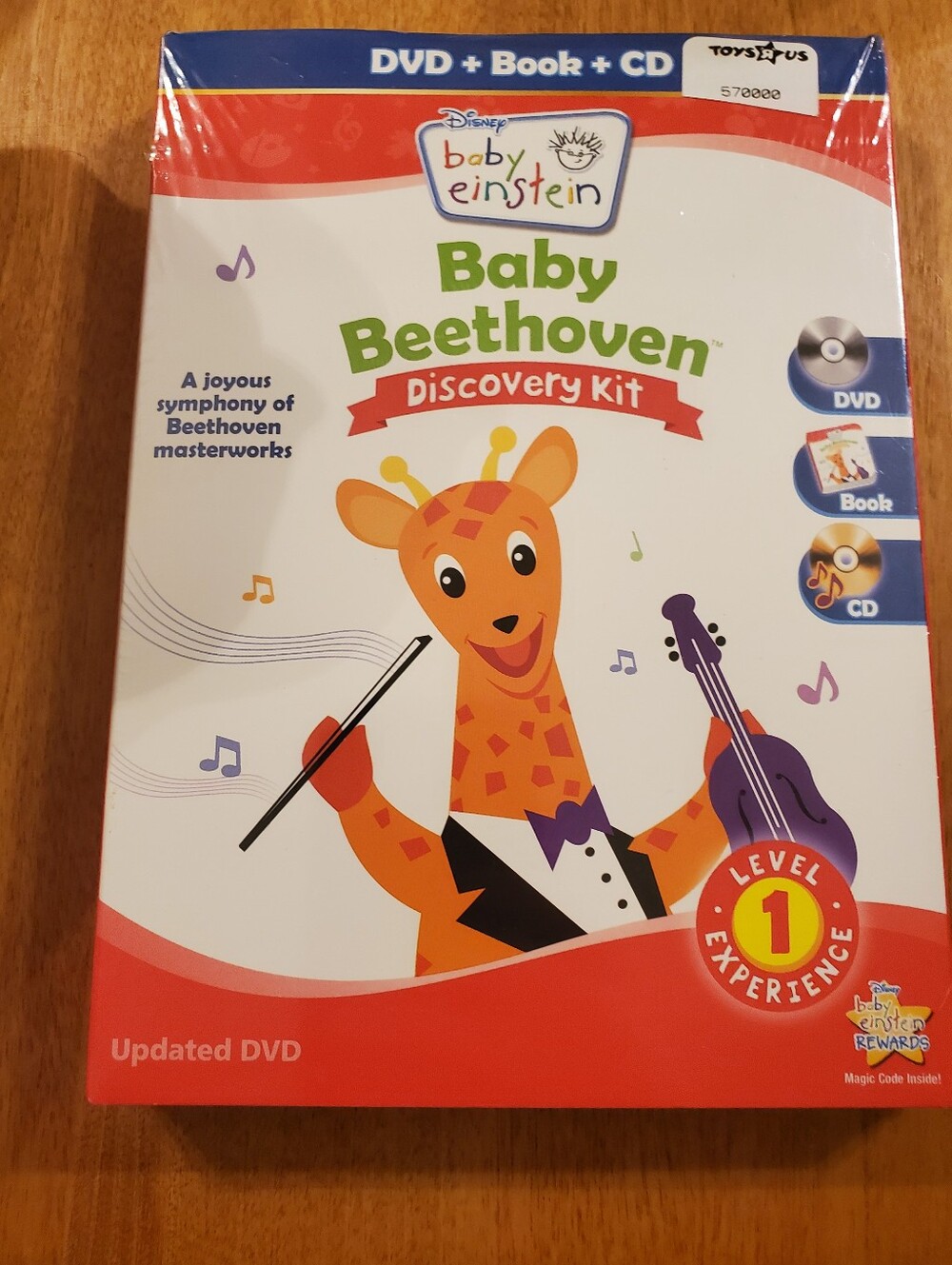 Baby Einstein: Baby Beethoven Discovery Kit (DVD, 2010) DVD+CD with Parent Guide